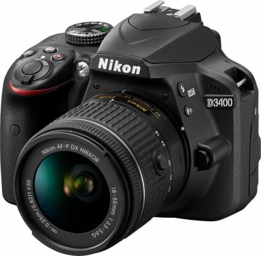   Nikon  D 3400 AF-P non VR 18-55 II (DX) black 