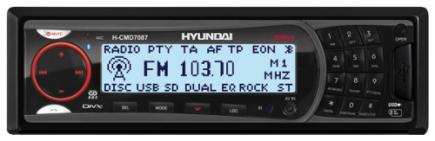   Hyundai  H-CMD7087() DVD/MP3/MPEG4 CD-