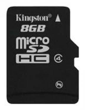   Kingston  (SDC4/8GBSP) microSDHC 8Gb class4 no adapter Flash-