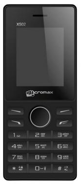   Micromax  X 502 Black  