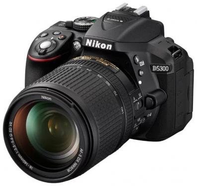   Nikon  D 5300 18-55 VR AF-P black 