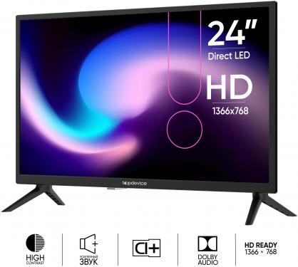   TOPDEVICE  TDTV 24 BN 02H BK LCD-