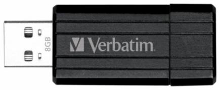   Verbatim  8Gb PinStripe 49062 USB2.0  Flash-